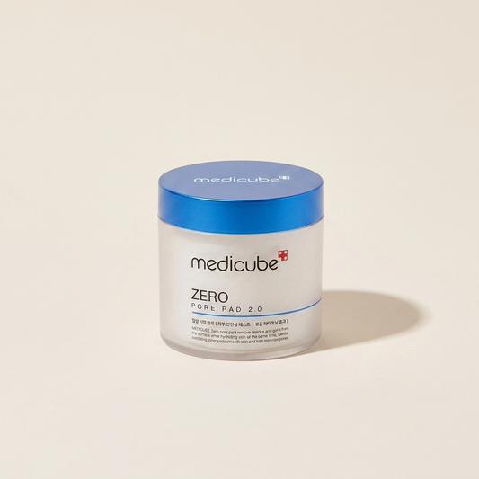 Ekka Beauty Medicube Zero Pore Pad, clean cream hero shot