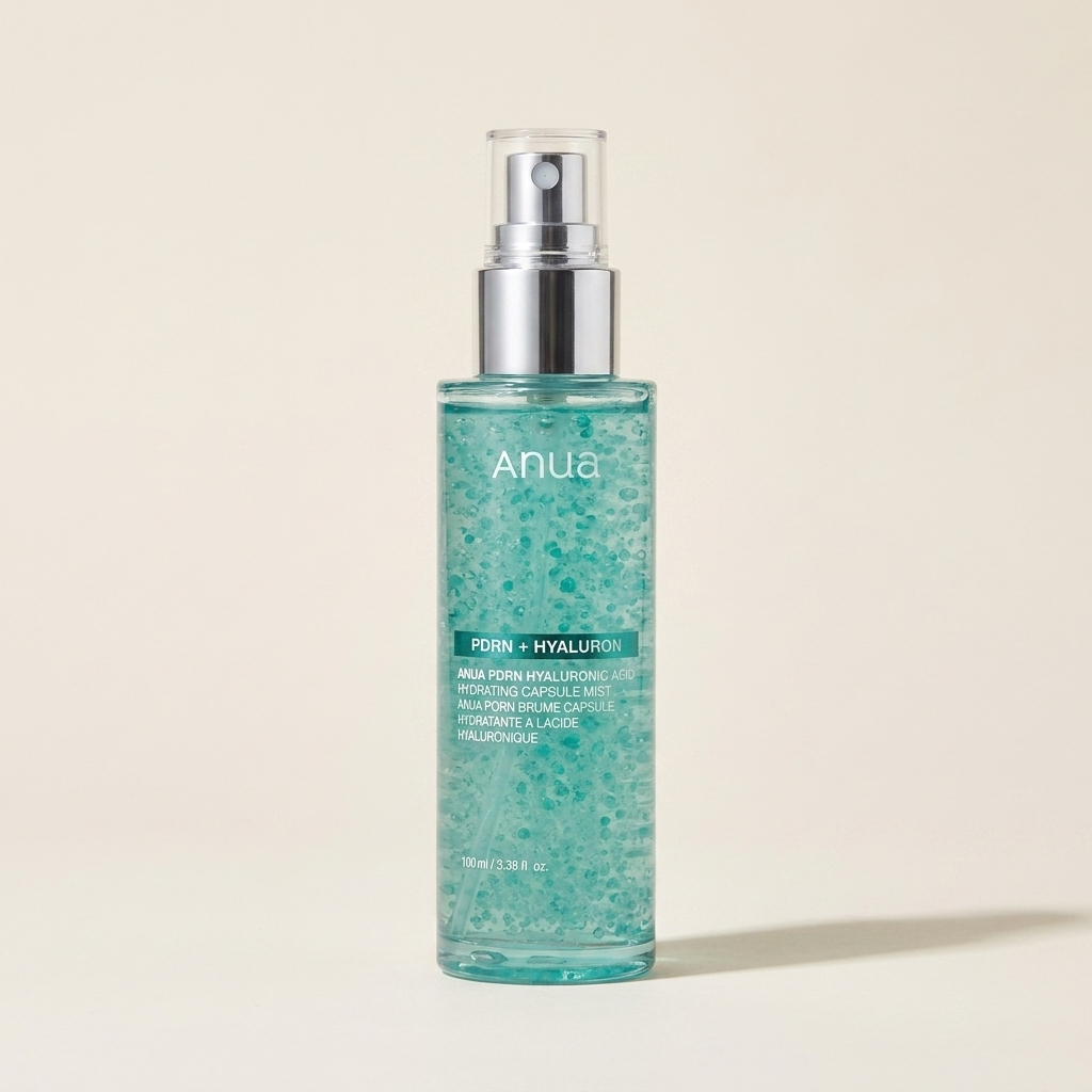 Ekka Beauty Anua PDRN Mist, clean cream hero shot