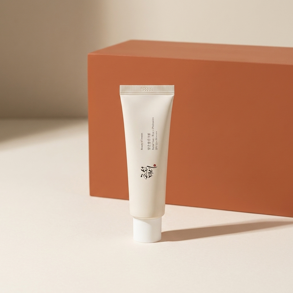 Ekka Beauty Beauty of Joseon Relief Sun, terracotta editorial shot