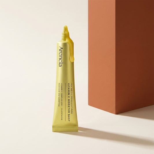 Ekka Beauty Arencia Vitamin C Booster, terracotta editorial shot